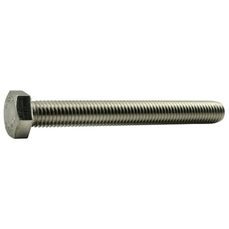 Midwest Fastener A2, M14-2.00 Hex Head Cap Screw, Plain Stainless Steel, 120 mm L, 2 PK 39061